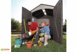 Abri De Jardin PVC Lifetime Landmark (2,13x2,13) -Solid || Axi || EXIT TOYS Soldes Boutique abri jardin resine lifetime 60190 2