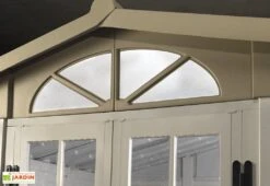 Abri De Jardin En PVC Evo 280 Beige (242x282cm) -Solid || Axi || EXIT TOYS Soldes Boutique abri jardin resine pvc evo280 garofalo 1