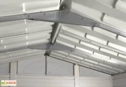 Abri De Jardin En PVC Evo 280 Beige (242x282cm) -Solid || Axi || EXIT TOYS Soldes Boutique abri jardin resine pvc evo280 garofalo 2