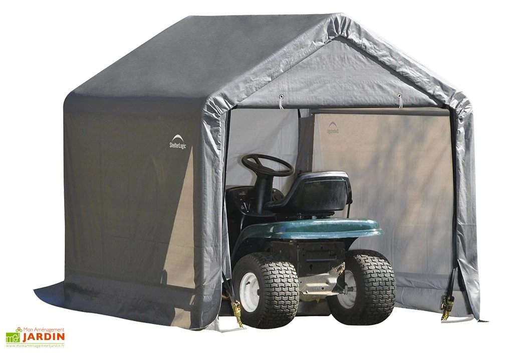 Abri De Jardin Souple En Acier Et Polyéthylène 3 M² 3 Abri De Jardin Souple En Acier Et Polyéthylène 3 M²