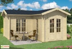 Abri De Jardin En Bois D’épicéa Brut 16 M² - Portsmouth