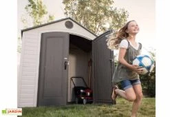 Lifetime Abri De Jardin PVC Sentinel 6418 244x152 -Solid || Axi || EXIT TOYS Soldes Boutique abri resine lifetime 6418 7