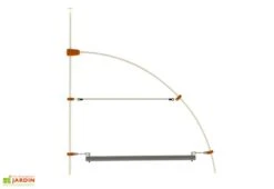 Rondin D'Equilibre Agrès Pour Aire De Jeux EVO