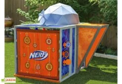 KidKraft Aire De Jeux En Bois Nerf Geo Strike Headquarters -Solid || Axi || EXIT TOYS Soldes Boutique aire de jeu de jardin en bois nerf