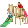 Aire De Jeux D'extérieur En Bois Traité Avec Toboggan – TP Bambin -Solid || Axi || EXIT TOYS Soldes Boutique aire de jeux enfants 1