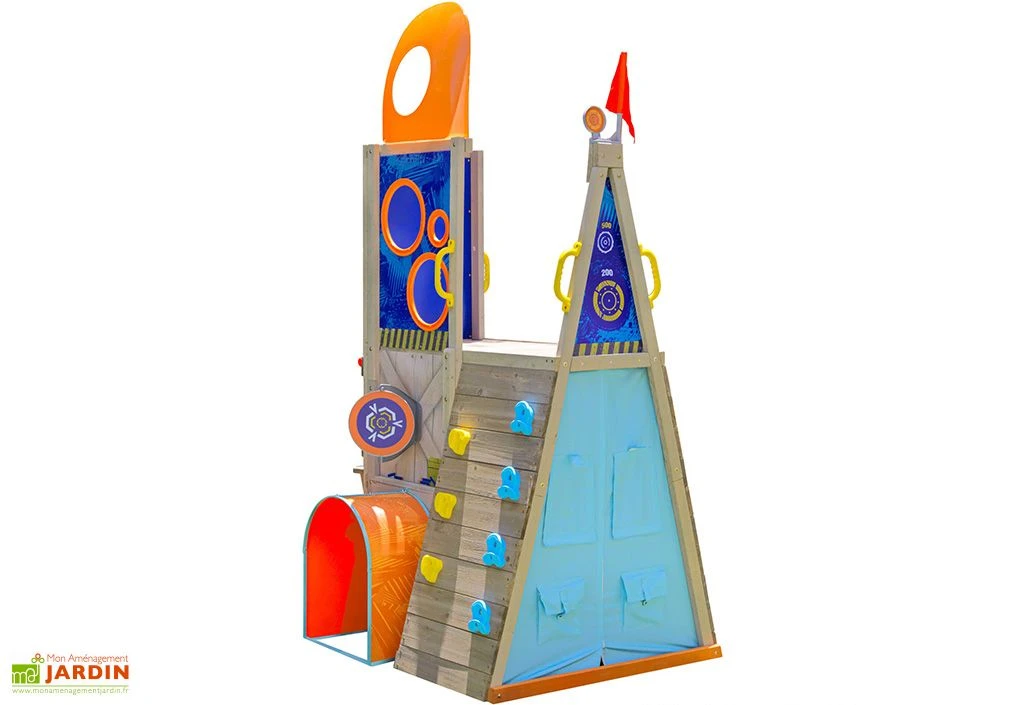KidKraft Aire De Jeux En Bois Nerf Scout Defense Post 4 KidKraft Aire De Jeux En Bois Nerf Scout Defense Post – Image 2