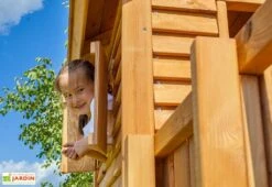 Aire De Jeux Géante Play Box : Toboggans + Cabanes + Balançoire + Pont -Solid || Axi || EXIT TOYS Soldes Boutique aire de jeux geante fungoo play box 1