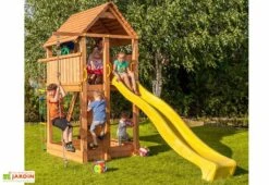 Aire De Jeux Géante Spider Land : Toboggans + Cabane + Escalade + Pont -Solid || Axi || EXIT TOYS Soldes Boutique aire de jeux geante fungoo spider land 4