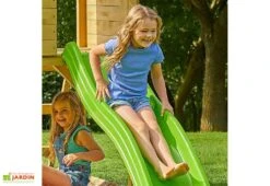 Aire De Jeux En Bois : Cabane, Toboggan Et Portique – TP Treehouse -Solid || Axi || EXIT TOYS Soldes Boutique aire de jeux toboggan 2