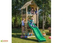 Aire De Jeux Carol 1 : Toboggan + Escalade