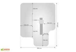 Aire De Jeux Funny 3 : Toboggan + Balançoire + Bac à Sable + Escalade -Solid || Axi || EXIT TOYS Soldes Boutique aire jeux bois autoclave funny3 fungoo toboggan balancoire 8