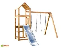 Aire De Jeux En Bois Soulet Avec Balançoires Et Toboggan – Nouméa 8 Aire De Jeux En Bois Soulet Avec Balançoires Et Toboggan – Nouméa -Solid || Axi || EXIT TOYS Soldes Boutique aire jeux bois balancoires toboggan noumea soulet