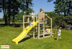 Aire De Jeux En Bois D’Épicéa Traité Crossfit