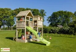 Aire De Jeux En Bois D’Épicéa Traité Palazzo