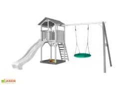 Axi Aire De Jeux En Bois De Hemlock Portique Nid D’Oiseau Beach Tower -Solid || Axi || EXIT TOYS Soldes Boutique aire jeux bois hemlock portique nid oiseau beach tower 3