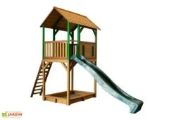 Axi Aire De Jeux En Bois De Hemlock Avec Toboggan Dory