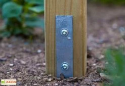 Aire De Jeux En Bois De Pin Traité Cabane + 2 Toboggans Sized Plaza -Solid || Axi || EXIT TOYS Soldes Boutique aire jeux bois pin traite cabane 2toboggans sized plaza 3