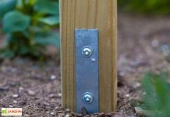 Aire De Jeux En Bois De Pin Traité Portique + 2 Toboggans Smile Farm -Solid || Axi || EXIT TOYS Soldes Boutique aire jeux bois pin traite portique 2toboggans smile farm 5