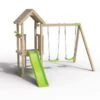 Aire De Jeux Avec Cabane, Toboggan Et Portique En Bois - Easy Xplorer 1 Aire De Jeux Avec Cabane, Toboggan Et Portique En Bois - Easy Xplorer -Solid || Axi || EXIT TOYS Soldes Boutique aire jeux bois trigano easyxplorer