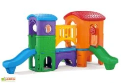 Step2 Aire De Jeux Pour Enfants Clubhouse - Cabanes Avec Toboggans