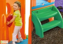 Step2 Aire De Jeux Pour Enfants Clubhouse - Cabanes Avec Toboggans 12 Step2 Aire De Jeux Pour Enfants Clubhouse - Cabanes Avec Toboggans -Solid || Axi || EXIT TOYS Soldes Boutique aire jeux enfants clubhouse cabane plateforme passerelle 2 toboggans 5