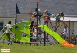 Aire De Jeux EVO-Kids Avec 5 Agrès