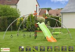 Aire De Jeux EVO-Foly Avec 6 Agrès -Solid || Axi || EXIT TOYS Soldes Boutique aire jeux evolutive evo foly 2