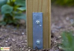 Aire De Jeux Avec Portique Et Corde à Nœuds En Bois De Pin Traité Gaia -Solid || Axi || EXIT TOYS Soldes Boutique aire jeux portique corde n uds bois pin traite gaia 4