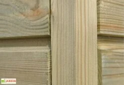 Abri De Jardin En Bois Traité Autoclave Et Auvent - 28 Mm -Solid || Axi || EXIT TOYS Soldes Boutique angle abri remise jardin abri auvent