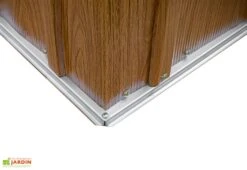 Abri De Jardin En Acier Galvanisé Imitation Bois Woodlake - 2,93 M² -Solid || Axi || EXIT TOYS Soldes Boutique angle exterieur cabanon jardin metal