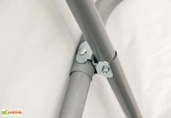 Garage En Toile Polyéthylène Et Acier 18,3 M² Anthracite -Solid || Axi || EXIT TOYS Soldes Boutique armature garage toile polyethylene acier 18m2 anthracite