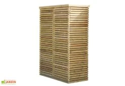 Armoire De Jardin Haute En Bois Venice (60x125x183cm)