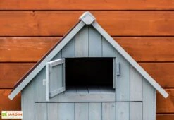 Armoire De Jardin En Bois FSC 10 Mm Bleu 179 Cm -Solid || Axi || EXIT TOYS Soldes Boutique armoire jardin bois cabane etageres 10mm 180cm 2