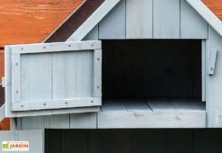 Armoire De Jardin En Bois FSC 10 Mm Bleu 179 Cm -Solid || Axi || EXIT TOYS Soldes Boutique armoire jardin bois cabane etageres 10mm 180cm