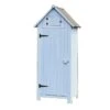 Armoire De Jardin En Bois FSC 10 Mm Bleu 179 Cm -Solid || Axi || EXIT TOYS Soldes Boutique armoire jardin bois cabane etageres 10mm 180cm 4