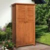 Armoire De Jardin Bois (43x80x160)