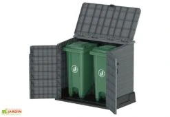 Armoire De Jardin En Résine – 850 L -Solid || Axi || EXIT TOYS Soldes Boutique armoire rangement exte rieur 02