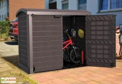 Armoire De Jardin En Résine – 1 200 L -Solid || Axi || EXIT TOYS Soldes Boutique armoire rangement jardin