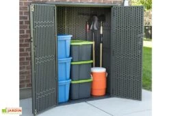 Armoire De Rangement Jardin En PVC Lifetime 1509 Litres -Solid || Axi || EXIT TOYS Soldes Boutique armoire rangement jardin pvc lifetime abri 1509litres 3