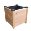 Bac à Fleurs Carré En Bois Douglas Non Traité - Design 2 Bac à Fleurs Carré En Bois Douglas Non Traité - Design -Solid || Axi || EXIT TOYS Soldes Boutique bac a fleurs carre bois