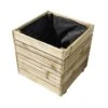 Grand Bac à Fleurs Carré En Bois Traité Oslo - 108 Litres 1 Grand Bac à Fleurs Carré En Bois Traité Oslo - 108 Litres -Solid || Axi || EXIT TOYS Soldes Boutique bac a fleurs carre en bois de pin 1