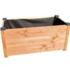 Jardinière Rectangulaire En Bois Douglas Non Traité - Premium -Solid || Axi || EXIT TOYS Soldes Boutique bac a fleurs rectangulaire en bois 1