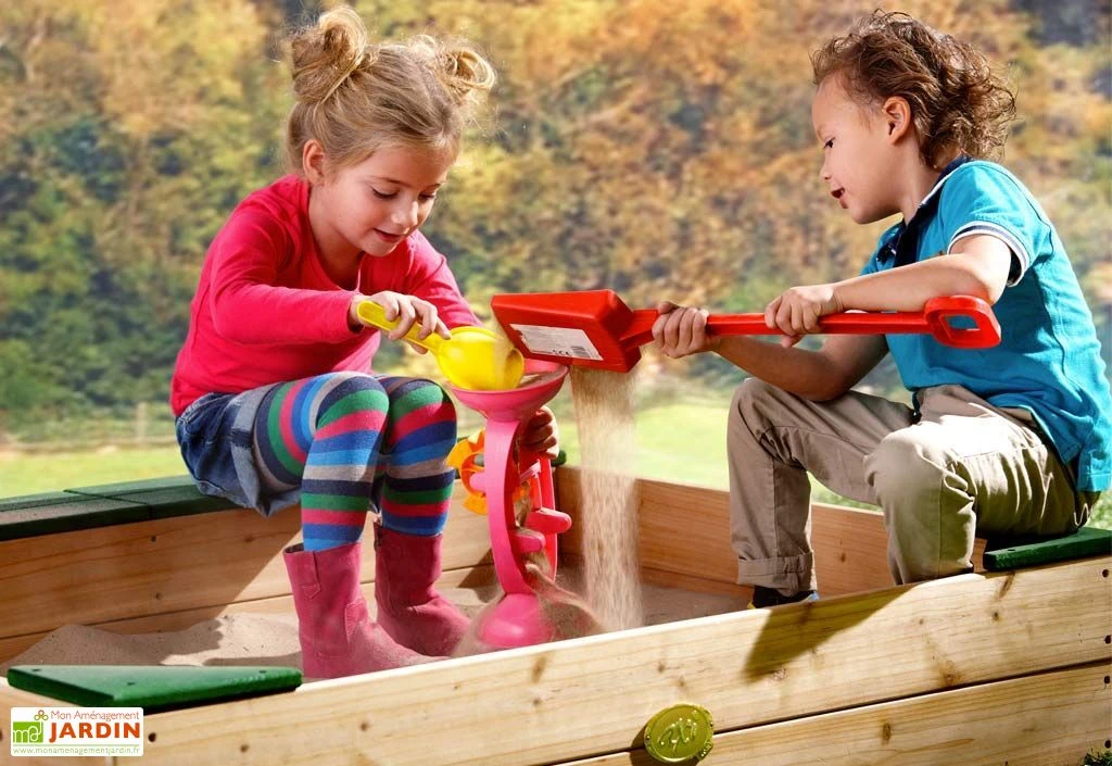 Axi Bac à Sable En Bois De Hemlock Amy 6 Axi Bac à Sable En Bois De Hemlock Amy – Image 4