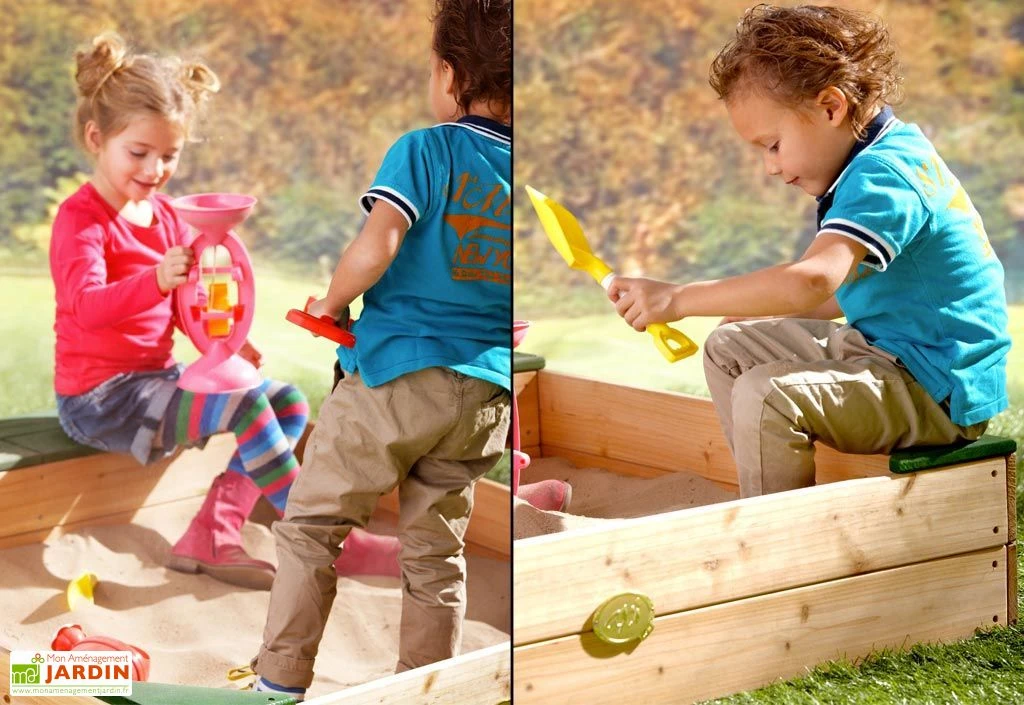 Axi Bac à Sable En Bois De Hemlock Amy 8 Axi Bac à Sable En Bois De Hemlock Amy – Image 6