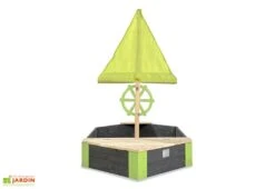 EXIT TOYS Bac à Sable Bateau En Bois De Cèdre Aksent 90 X 190 Cm -Solid || Axi || EXIT TOYS Soldes Boutique bac sable bateau bois cedre aksent 90 190 cm 1