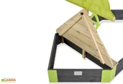 EXIT TOYS Bac à Sable Bateau En Bois De Cèdre Aksent 90 X 190 Cm -Solid || Axi || EXIT TOYS Soldes Boutique bac sable bateau bois cedre aksent 90 190 cm 3