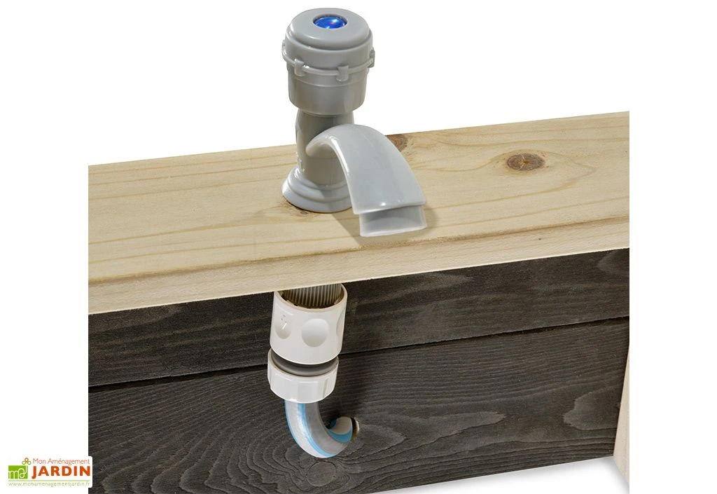 EXIT TOYS Bac à Sable Avec Cuisine En Bois De Cèdre Aksent 140 X 200 Cm 7 EXIT TOYS Bac à Sable Avec Cuisine En Bois De Cèdre Aksent 140 X 200 Cm – Image 5