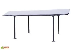 Bâche Pour Carport En Aluminium Et Toiture Polycarbonate -Solid || Axi || EXIT TOYS Soldes Boutique bache pvc carport aluminium polycarbonate 1