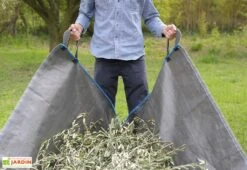 Bâche De Ramassage Avec Poignées En Polypropylène 200 X 500 Cm -Solid || Axi || EXIT TOYS Soldes Boutique bache ramassage poignees