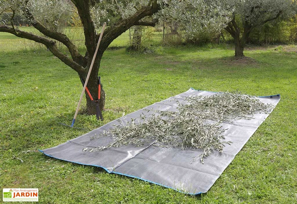 Bâche De Ramassage Jardin En Polypropylène Avec Poignées 500 X 200 Cm 3 Bâche De Ramassage Jardin En Polypropylène Avec Poignées 500 X 200 Cm